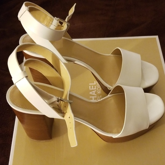 Michael Kors Lenora Ankle Strap Platform Sandal - Picture 2 of 5